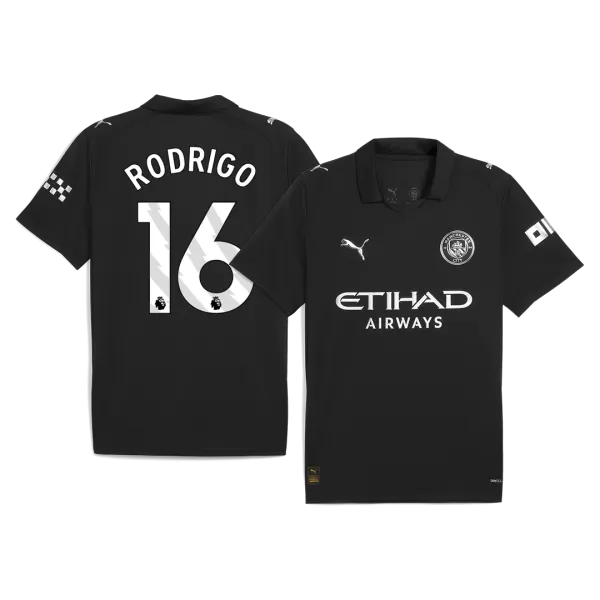 RODRIGO #16 Manchester City Away Jersey 2025/26 - thejerseys