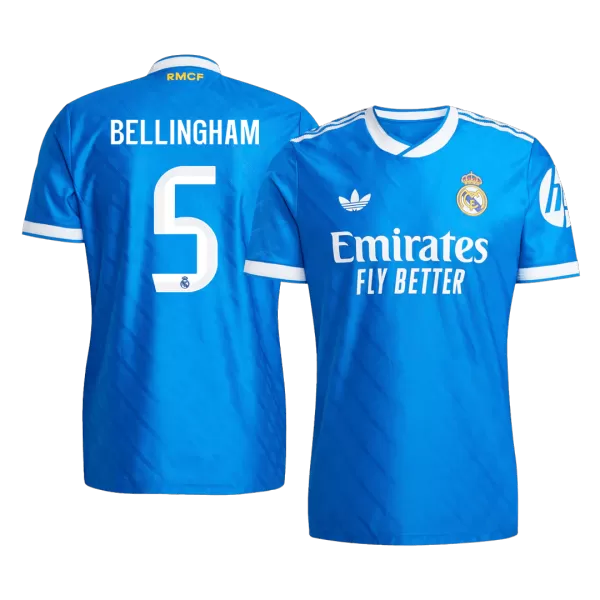 BELLINGHAM #5 Real Madrid Third Match Jersey Player Version 2025/26 - thejerseys