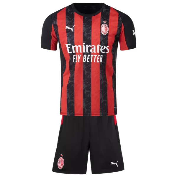 Kids AC Milan Home Jersey Kit 2025/26 - thejerseys