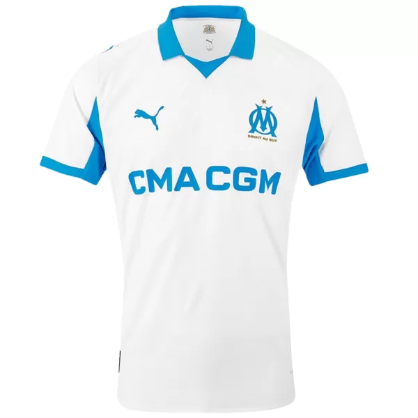 Marseille Home Match Jersey Player Version 2025/26 - thejerseys