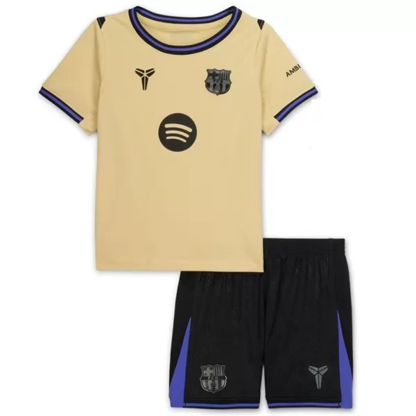 Kids Barcelona Away Jersey Kit 2025/26 - thejerseys