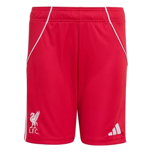 Liverpool Home Soccer Shorts 2025/26 - thejerseys