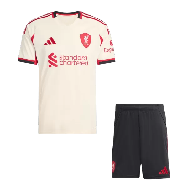 Men's Liverpool Away Jersey (Jersey+Shorts) Kit 2025/26 - thejerseys