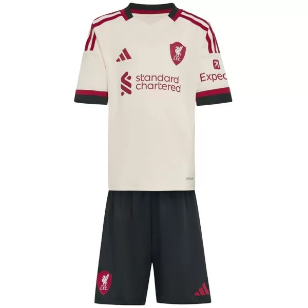 Kids Liverpool Away Jersey Kit 2025/26 - thejerseys