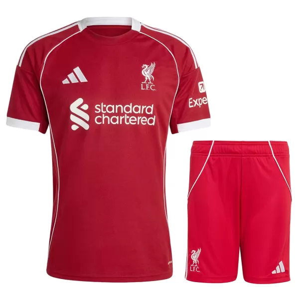 Liverpool Home Jersey Kit 2025/26 - thejerseys