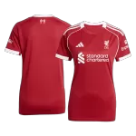 Women's Liverpool Home Soccer Jersey 2025/26 - thejerseys