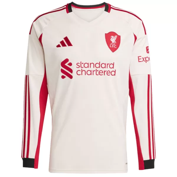 Liverpool Away Long Sleeve Jersey 2025/26 - thejerseys