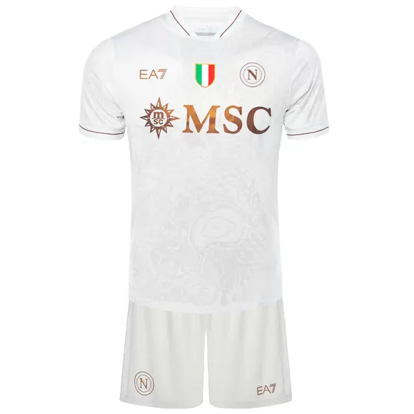 Kids Napoli Away Jersey Kit 2025/26 - thejerseys