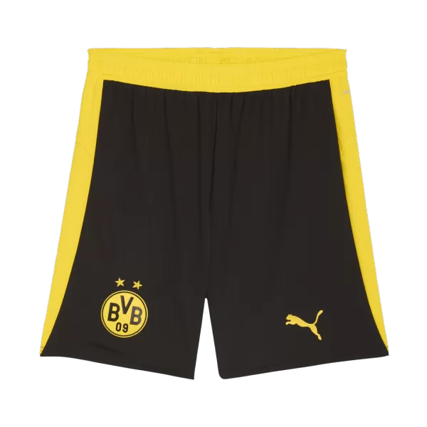 Borussia Dortmund Home Soccer Shorts 2025/26 - thejerseys