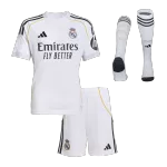 Kids Real Madrid Home Jersey Full Kit 2025/26 - thejerseys