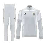 Real Madrid Training Jacket Kit(Jacket+Pants) 07 Gray 2025/26 - thejerseys