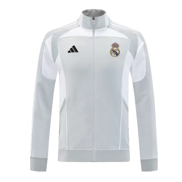Real Madrid Training Jacket 07 Gray 2025/26 - thejerseys