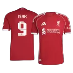 Liverpool ISAK #9 Home Match Jersey 2025/26 - thejerseys