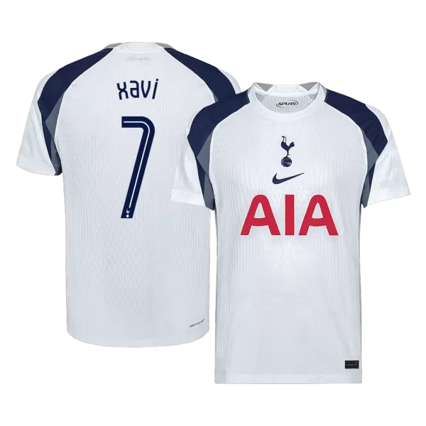 Tottenham Hotspur XAVI #7 Home Match Jersey 2025/26 UCL - UCL - thejerseys