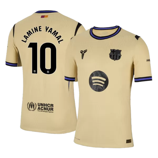 Barcelona LAMINE YAMAL #10 Away Match Jersey 2025/26 UCL - UCL - thejerseys