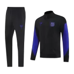 Barcelona Training Jacket Kit(Jacket+Pants) Black&Purple 2025/26 - thejerseys