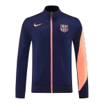 Barcelona Training Jacket Kit(Jacket+Pants) Navy&Orange 2025/26 - thejerseys