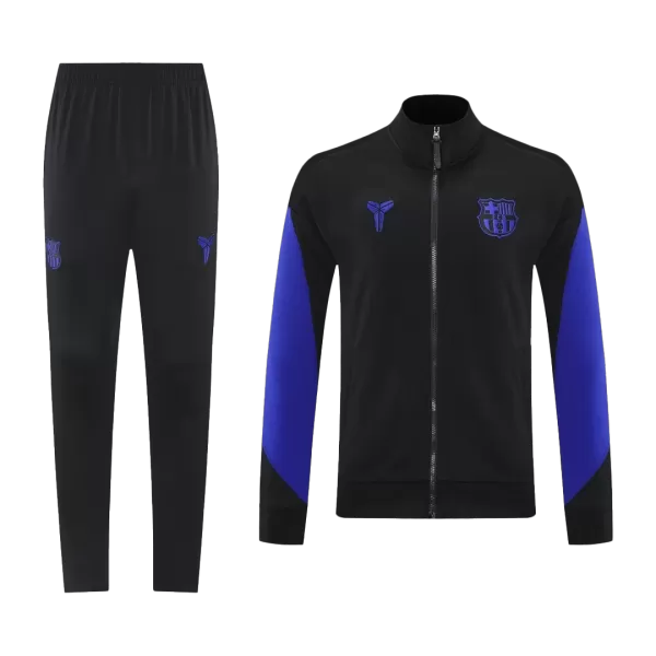 Barcelona Training Jacket Kit(Jacket+Pants) Black&Purple 2025/26 - thejerseys