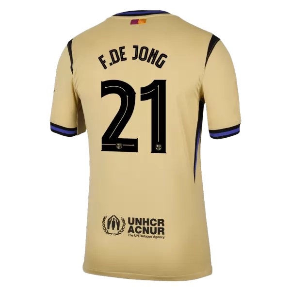 F.DE JONG #21 Barcelona Away Jersey 2025/26 - UCL - thejerseys