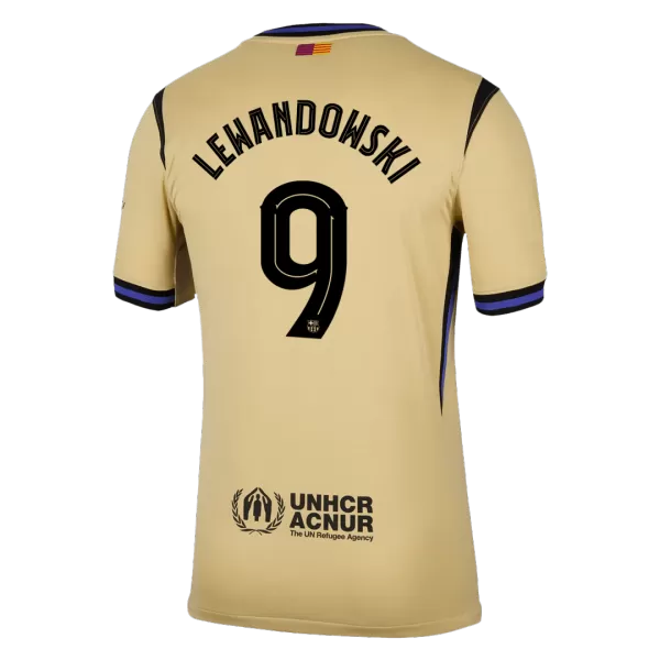 LEWANDOWSKI #9 Barcelona Away Jersey 2025/26 - UCL - thejerseys
