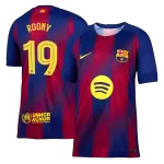 ROONY #19 Barcelona Home Soccer Jersey 2025/26 Red&Blue - UCL - thejerseys