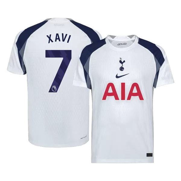Tottenham Hotspur XAVI #7 Home Match Jersey 2025/26 - thejerseys