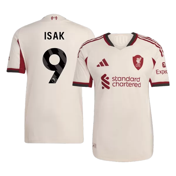 Liverpool ISAK ##9 Away Match Jersey 2025/26 - thejerseys