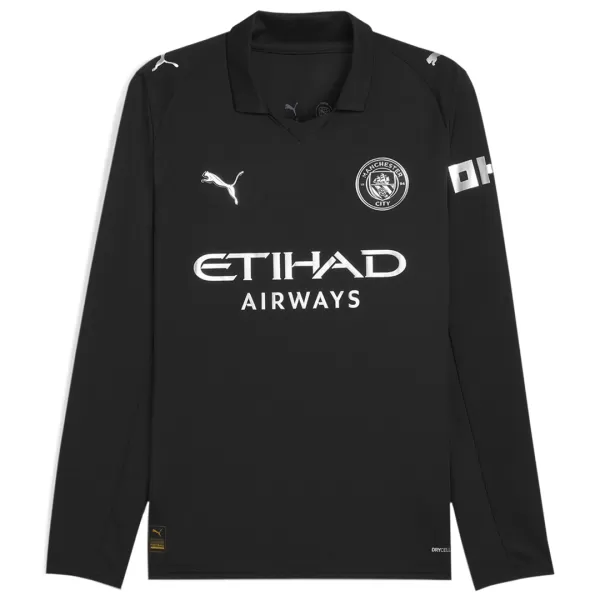 Manchester City Away Long Sleeve Jersey 2025/26 - thejerseys