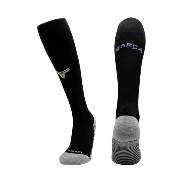 Kids Nike Barcelona Away Soccer Socks 2025/26 - thejerseys