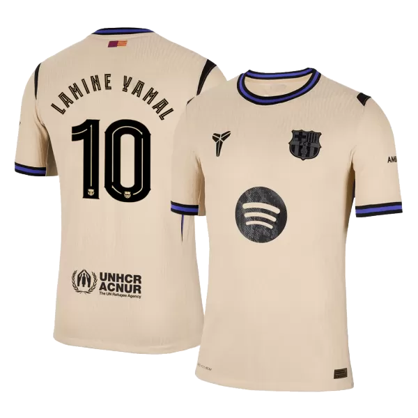 LAMINE YAMAL #10 Barcelona Away Match Jersey 2025/26 - thejerseys
