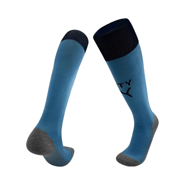 Men Puma Manchester City Home Soccer Socks 2025/26 - thejerseys