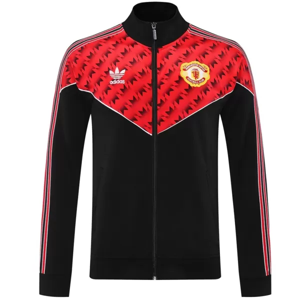 Manchester United Training Jacket Red&Black 2025/26 - thejerseys