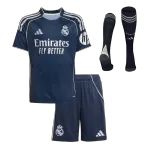 Kids Real Madrid Away Jersey Full Kit 2025/26 - thejerseys