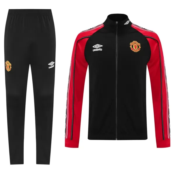 Manchester United Training Jacket Red&Black 2025/26 - thejerseys