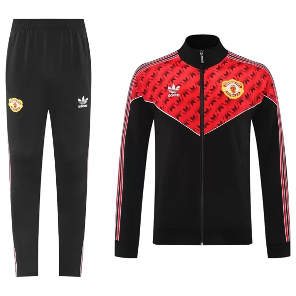 Manchester United Training Jacket Red&Black 2025/26 - thejerseys