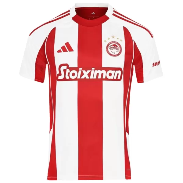 Olympiakos Home Jersey 2025/26 - thejerseys