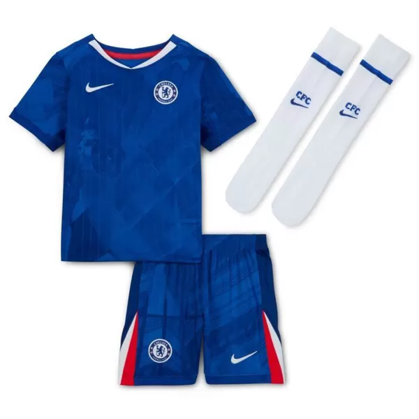 Kids Chelsea Home Jersey Full Kit 2025/26 - thejerseys