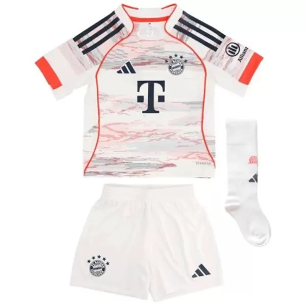 Kids Bayern Munich Away Jersey Full Kit 2025/26 - thejerseys
