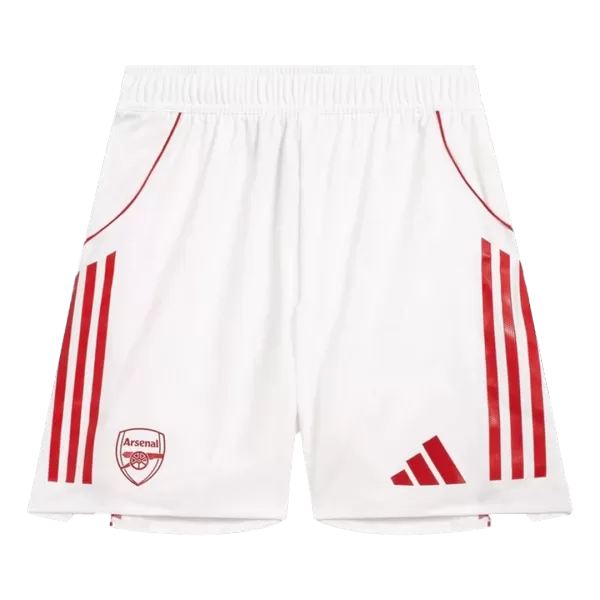 Arsenal Home Soccer Shorts 2025/26 - Player Version - thejerseys