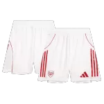 Arsenal Home Soccer Shorts 2025/26 - Player Version - thejerseys