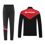 Manchester United Training Jacket Kit(Jacket+Pants) Red&Black 2025/26 - thejerseys