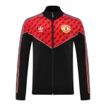 Manchester United Training Jacket Kit(Jacket+Pants) Red&Black 2025/26 - thejerseys