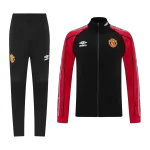Manchester United Training Jacket Kit(Jacket+Pants) Red&Black 2025/26 - thejerseys