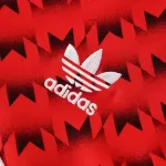 Manchester United Training Jacket Kit(Jacket+Pants) Red&Black 2025/26 - thejerseys