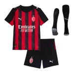 Kid's AC Milan Home Jersey Full Kit 2025/26 - thejerseys