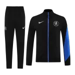 Chelsea Training Jacket Kit(Jacket+Pants) Black 2025/26 - thejerseys