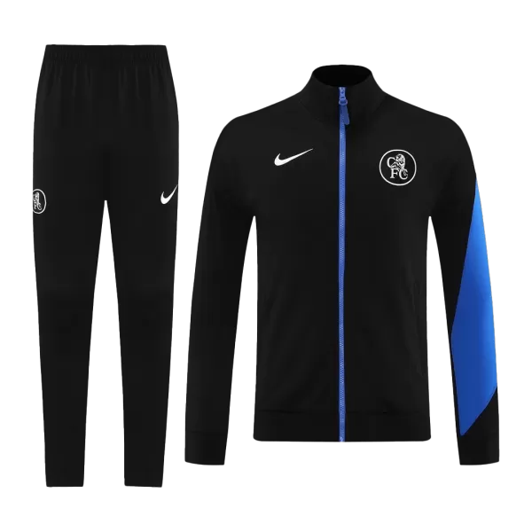 Chelsea Training Jacket Kit(Jacket+Pants) Black 2025/26 - thejerseys
