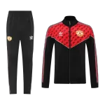 Manchester United Training Jacket Kit(Jacket+Pants) Red&Black 2025/26 - thejerseys
