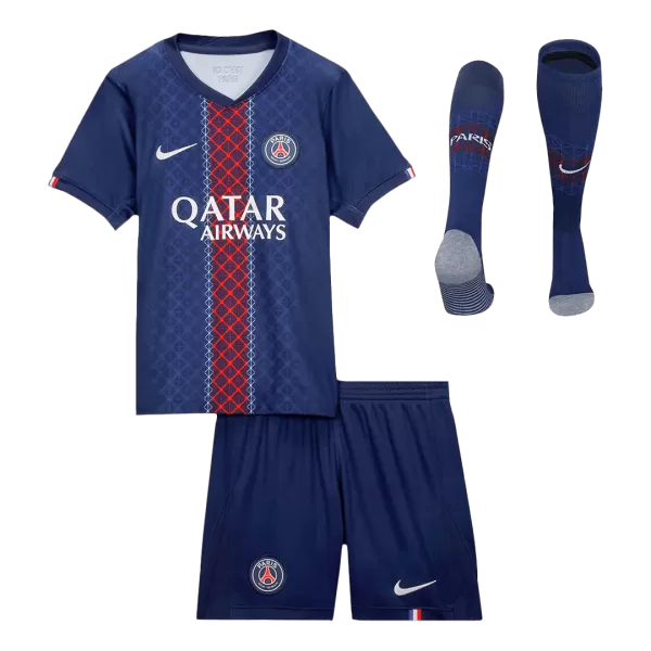 Kid's PSG Home Jersey Full Kit 2025/26 - thejerseys