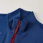 Training Jacket Kit(Jacket+Pants) Navy&Red 2025/26 - thejerseys